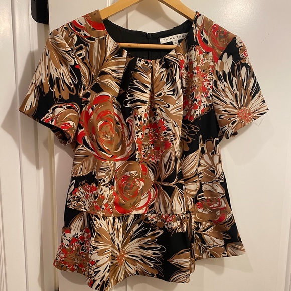 Trina Turk Tops - Trina Turk floral Blouse